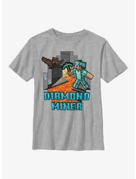Minecraft Diamond Miner Youth T-Shirt, , hi-res