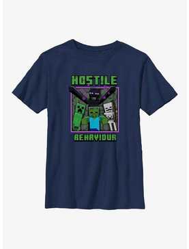 Minecraft Hostile Behavior Youth T-Shirt, , hi-res