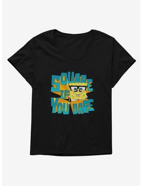 SpongeBob SquarePants Square If You Dare Womens T-Shirt Plus Size, , hi-res