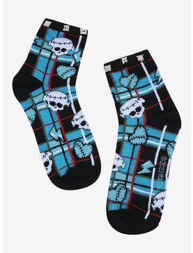 Monster High Frankie Stein Studded Ankle Socks, , hi-res