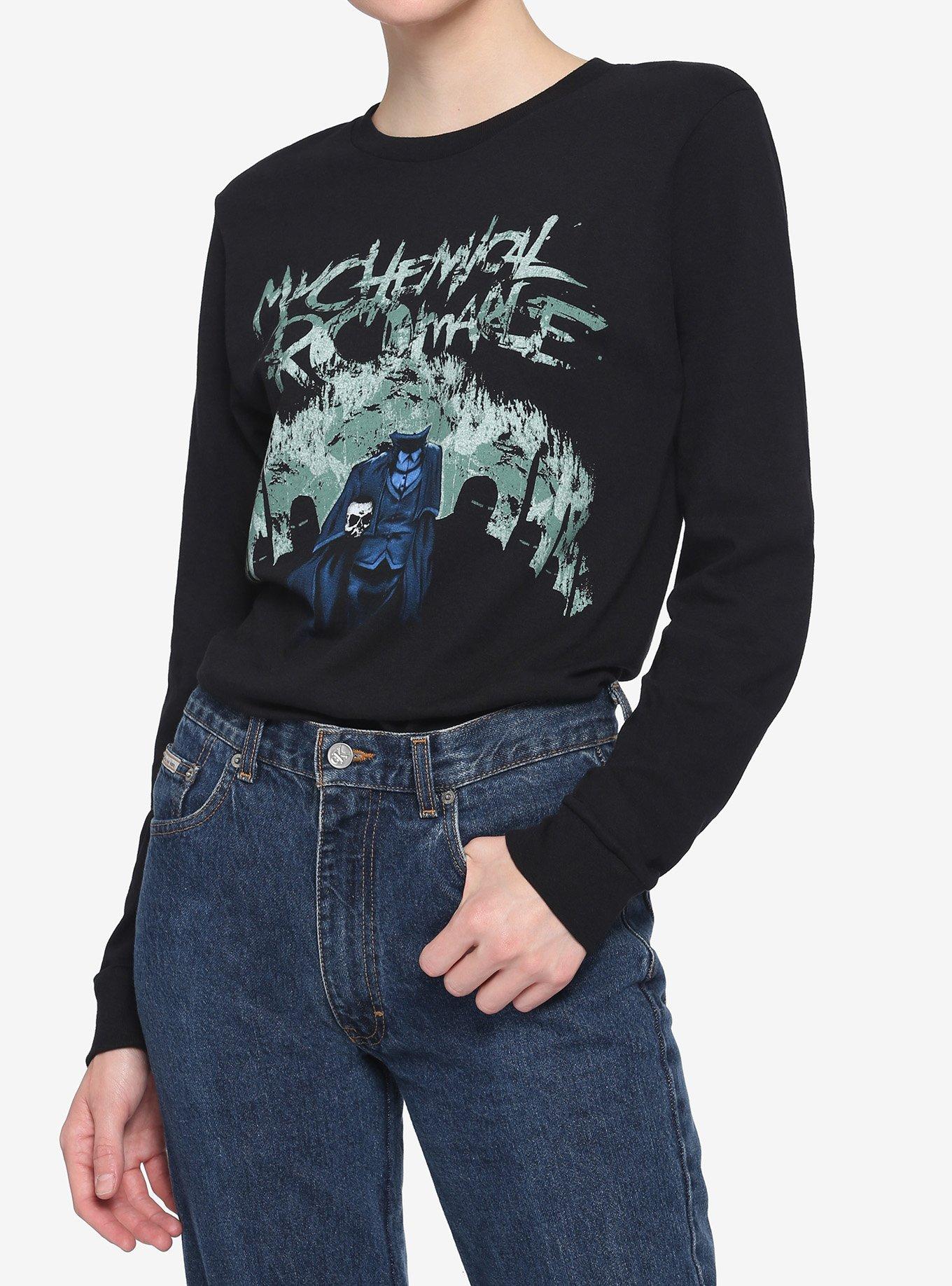 My Chemical Romance Knight Procession Girls Long-Sleeve T-Shirt, BLACK, hi-res