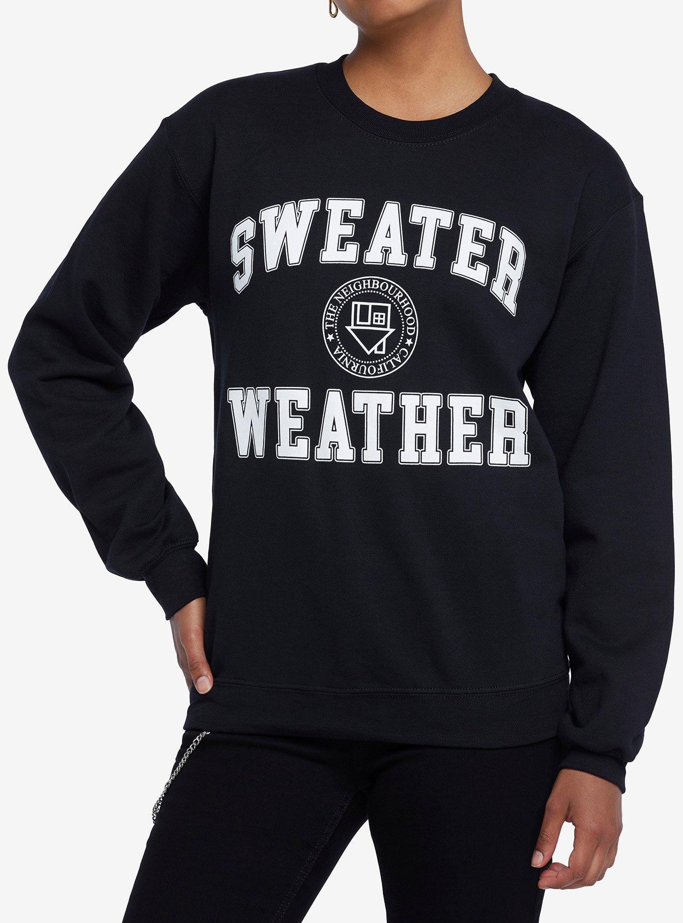 Sweater weather bleached discount sweatshirt