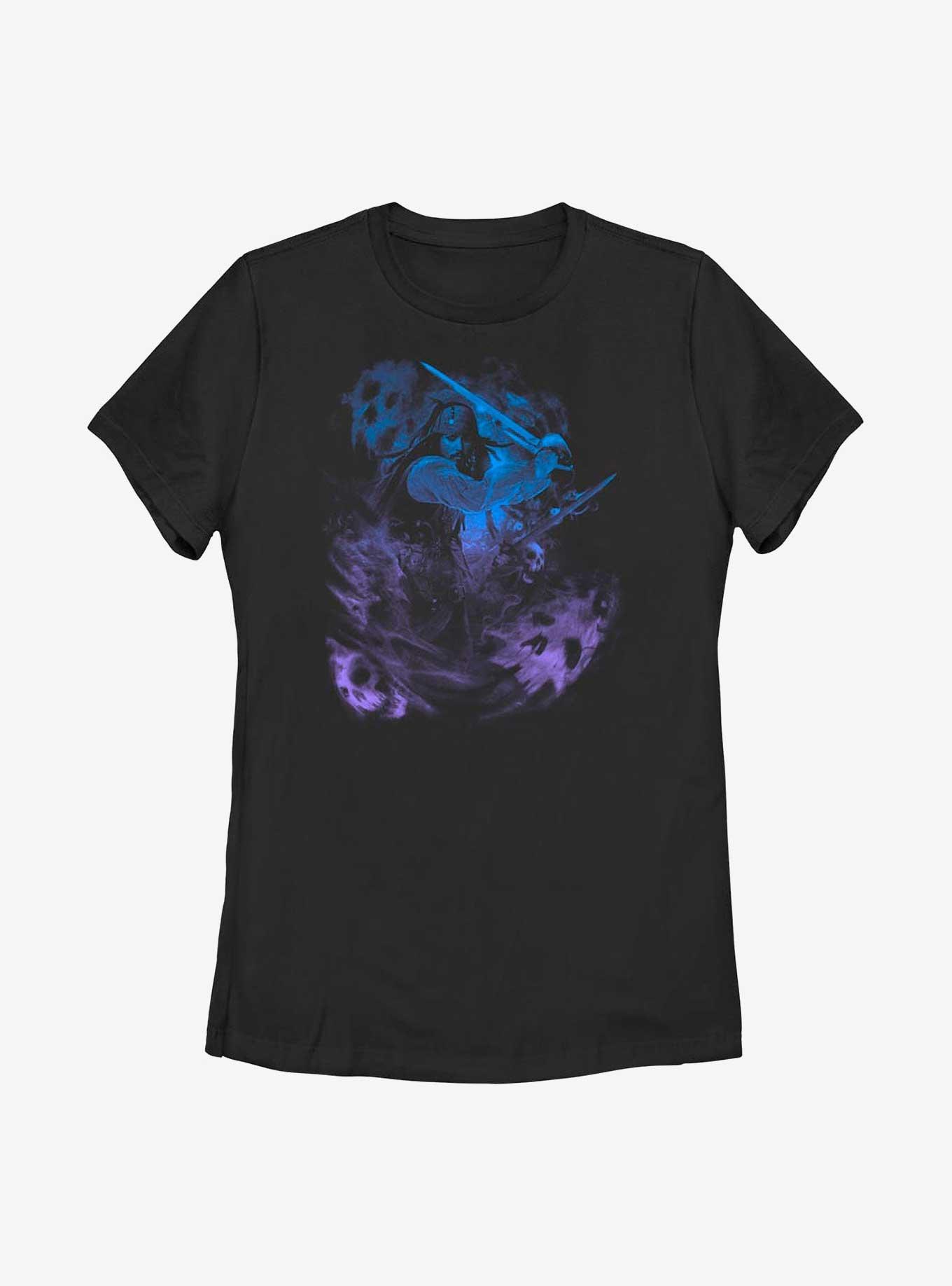 Disney Pirates Of The Caribbean Jack Sparrow Ghosts Womens T-Shirt, , hi-res