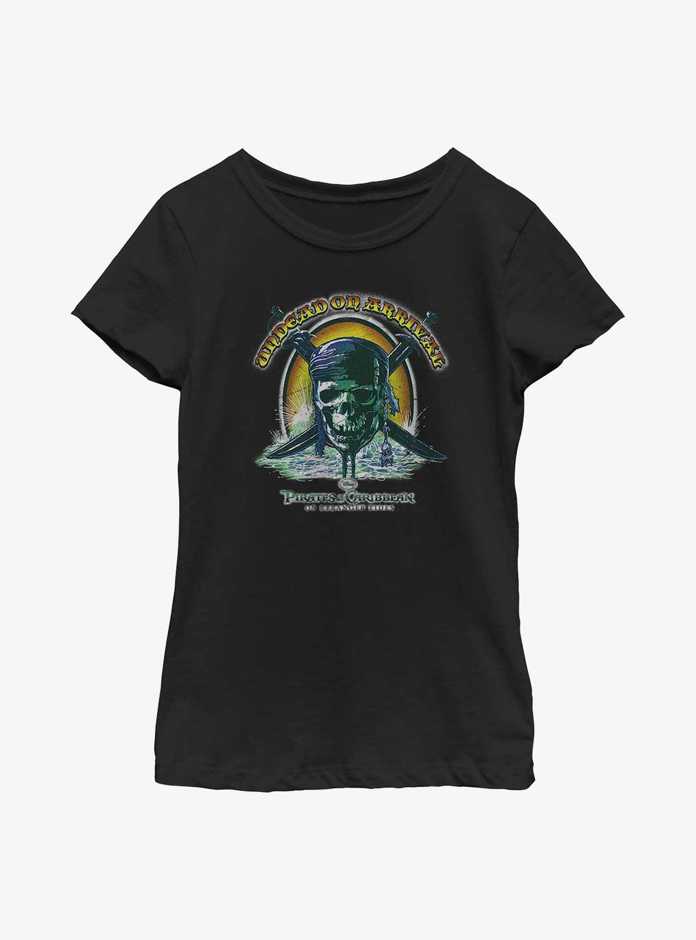 Disney Pirates Of The Caribbean On Stranger Tides Undead On Arrival Youth Girls TShirt