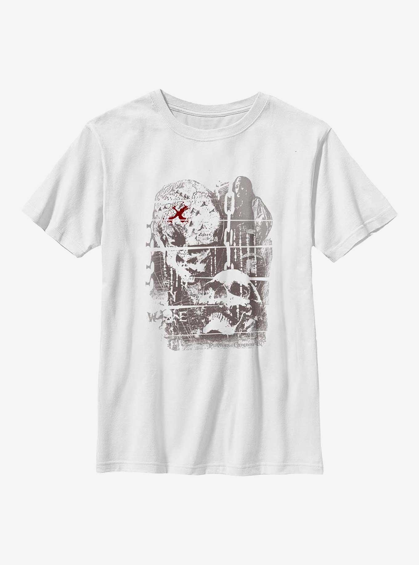 Disney Pirates Of The Caribbean Sorrows Path Youth T-Shirt, WHITE, hi-res view 1