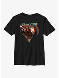 Disney Pirates Of The Caribbean Jack Sparrow Swagger Youth T-Shirt, BLACK, hi-res