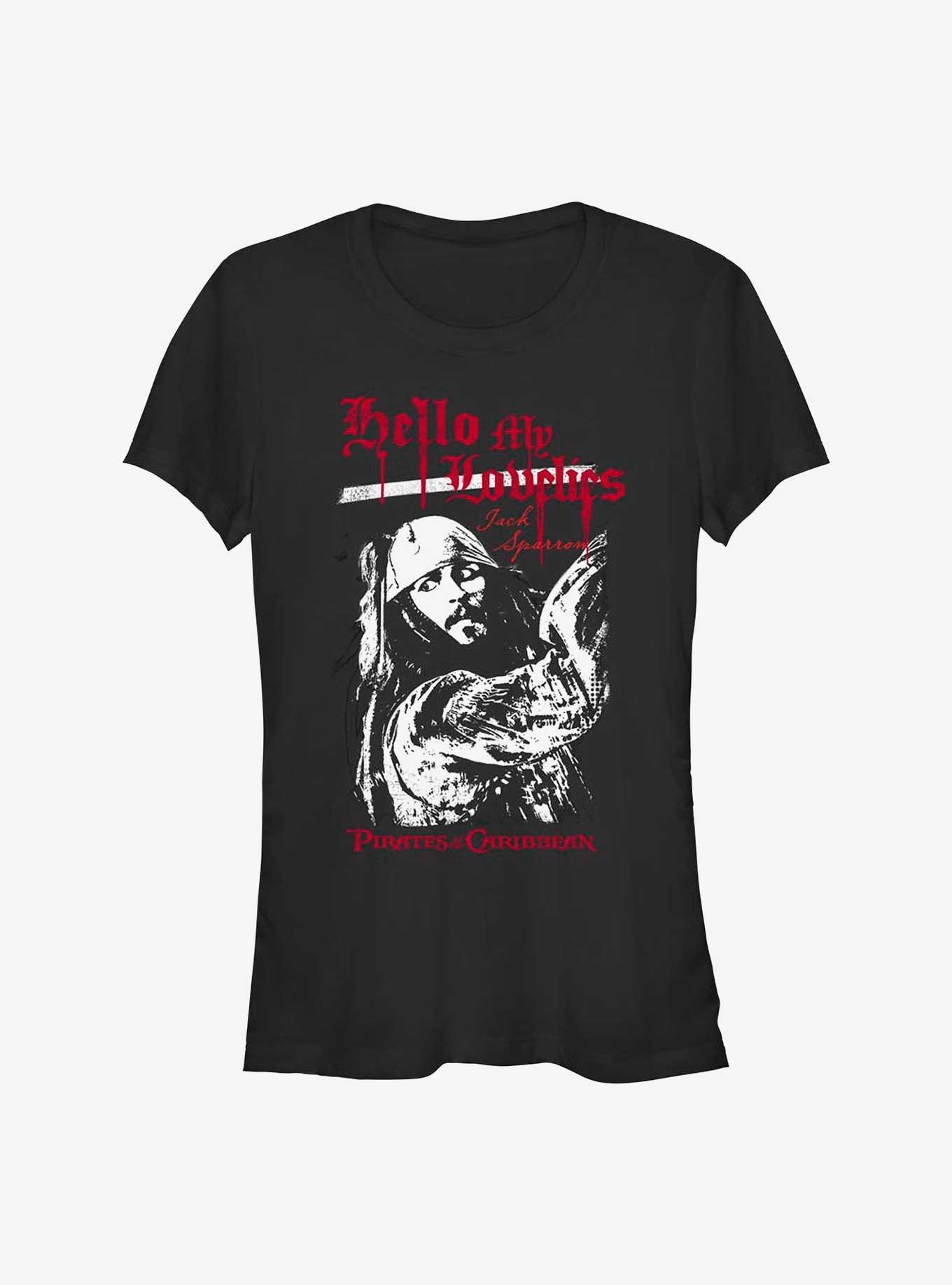 Disney Pirates of the Caribbean Hello My Lovelies Girls T-Shirt , , hi-res