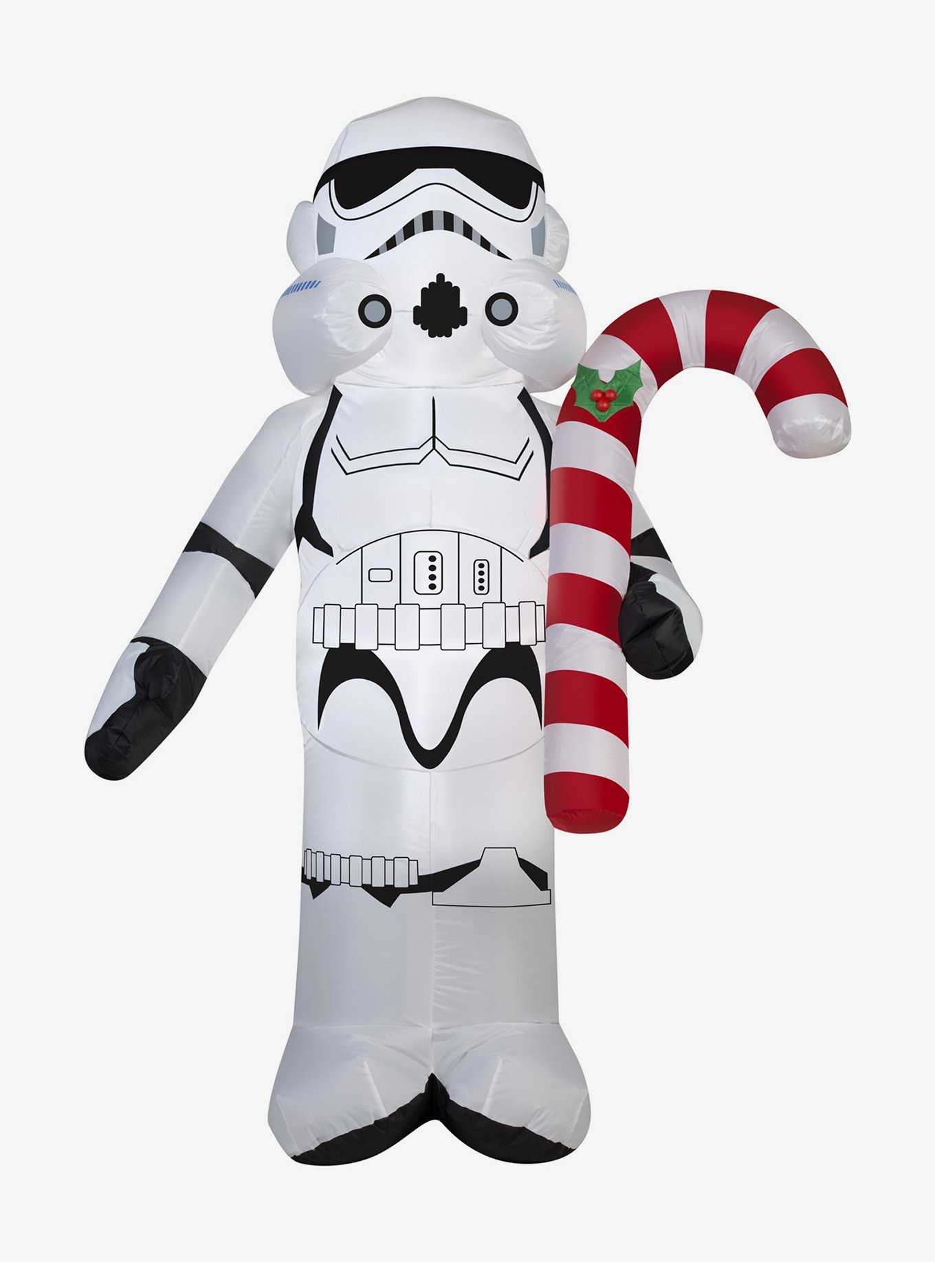 Star Wars Stormtrooper With Candy Cane Airblown, , hi-res