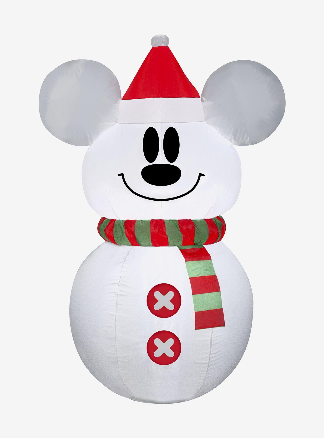 Disney Mickey Mouse Snowman Airblown, , hi-res