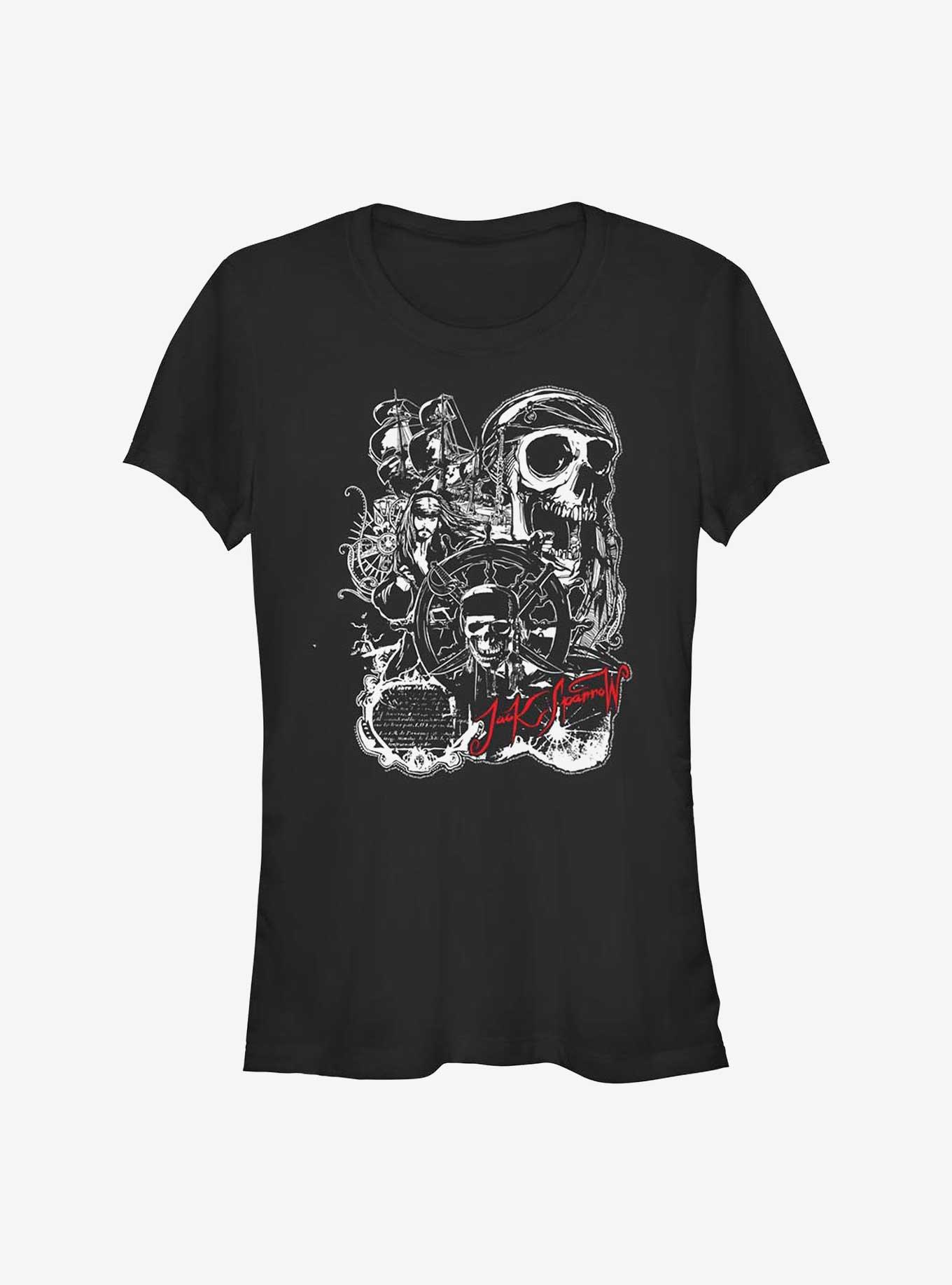 Disney Pirates of the Caribbean Yo Ho Jack Sparrow Girls T-Shirt , , hi-res