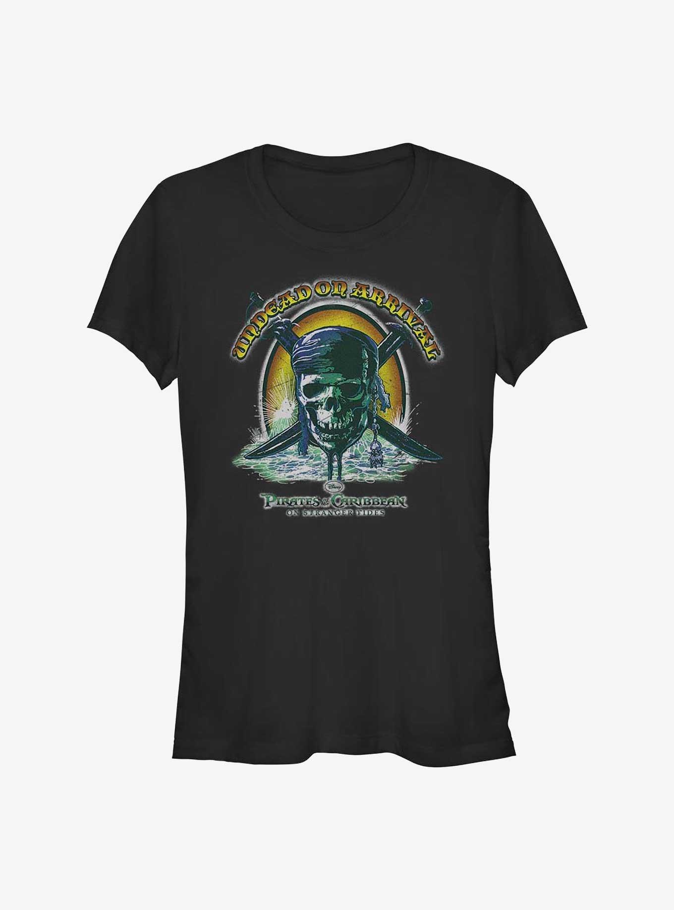 Disney Pirates of the Caribbean On Stranger Tides Undead On Arrival Girls TShirt