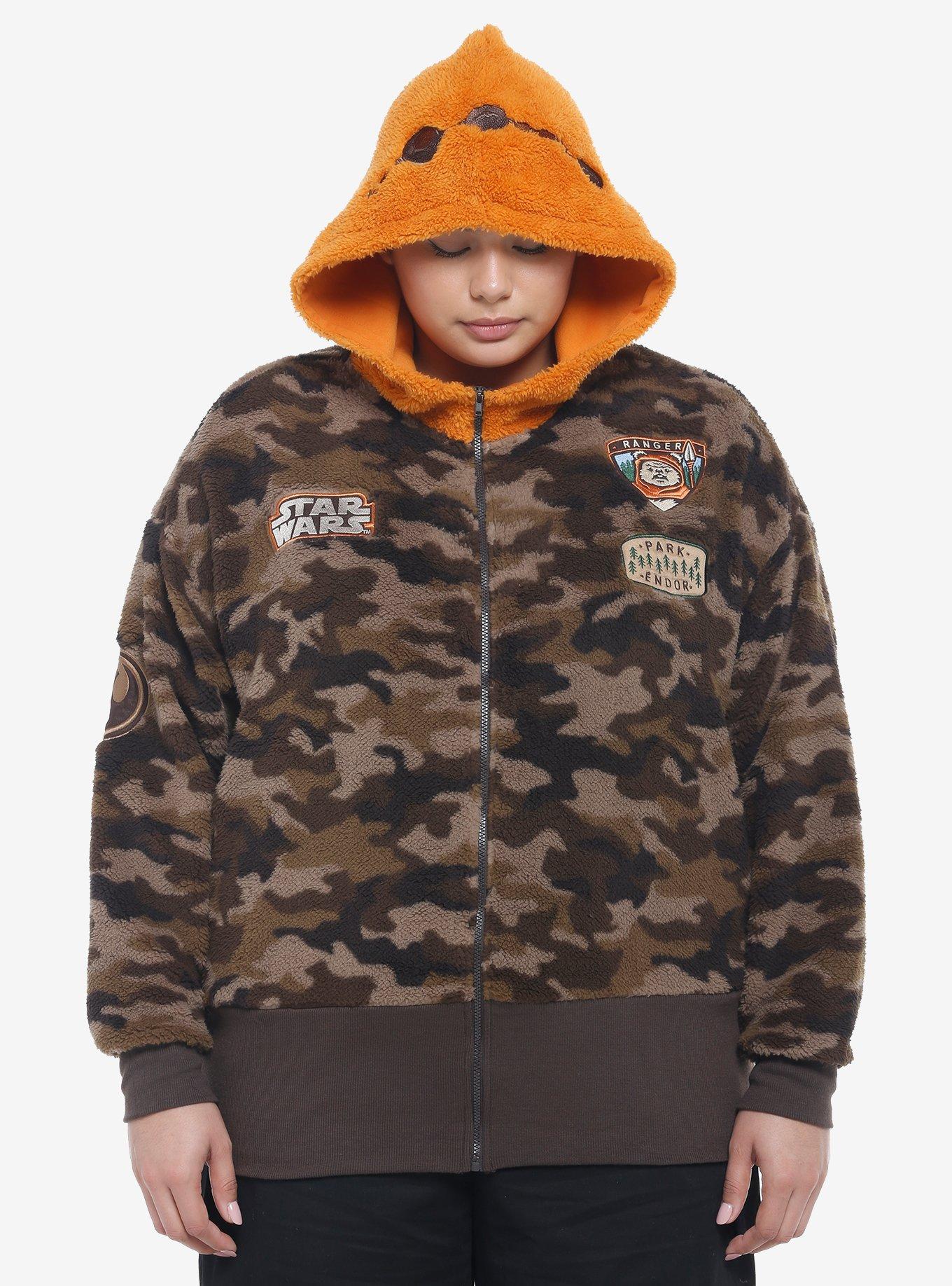 Sherpa cheap camo hoodie