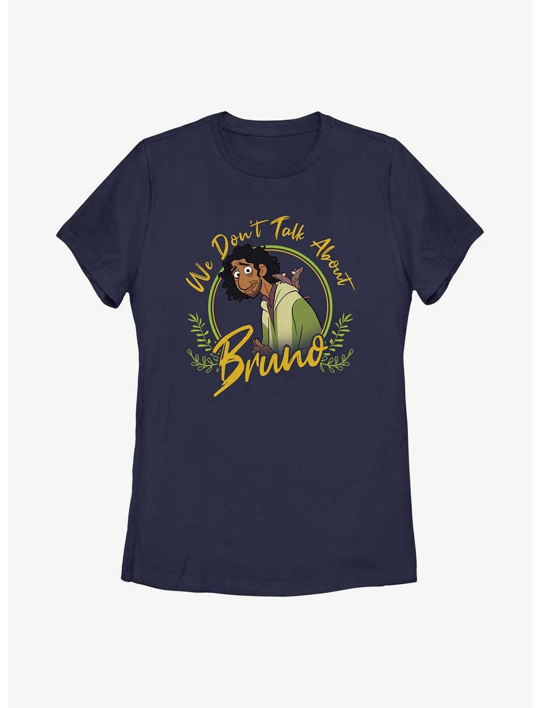 Disney Encanto We Don't Talk About Bruno Womens T-Shirt, NAVY, hi-res