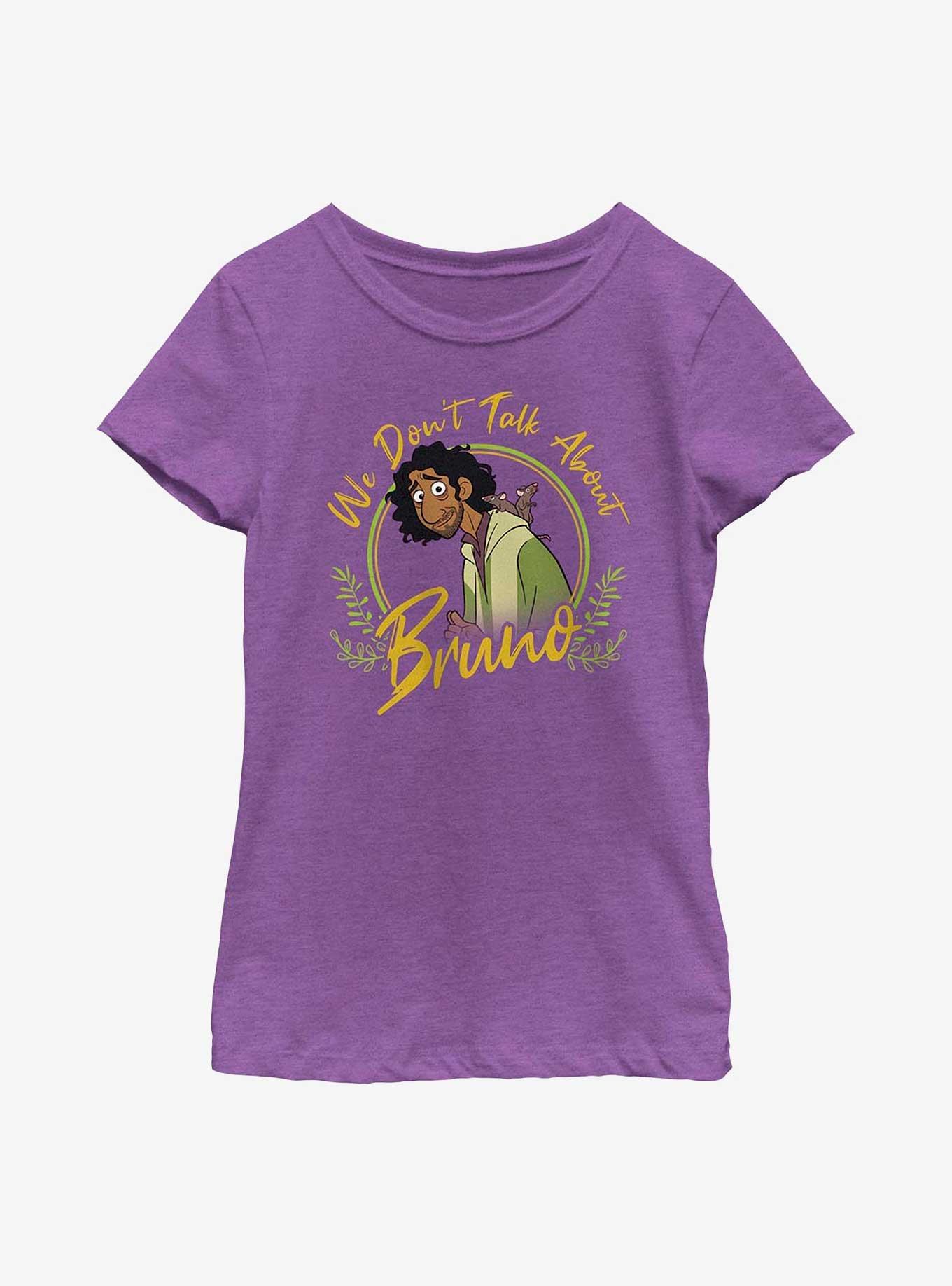 Disney Encanto We Don't Talk About Bruno Youth Girls T-Shirt, PURPLE BERRY, hi-res