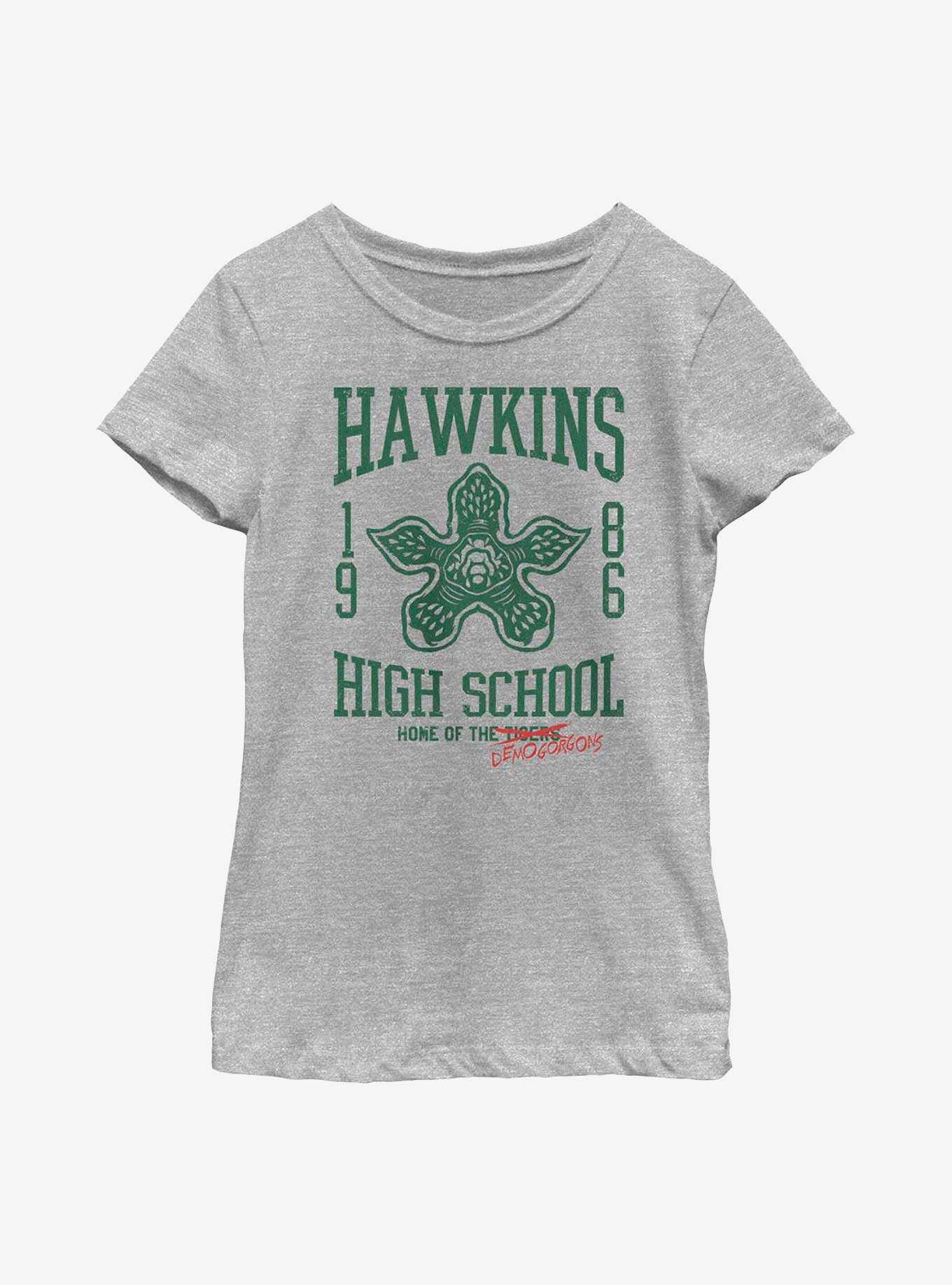 Stranger Things Hawkins High Demogorgons Youth Girls T-Shirt, , hi-res