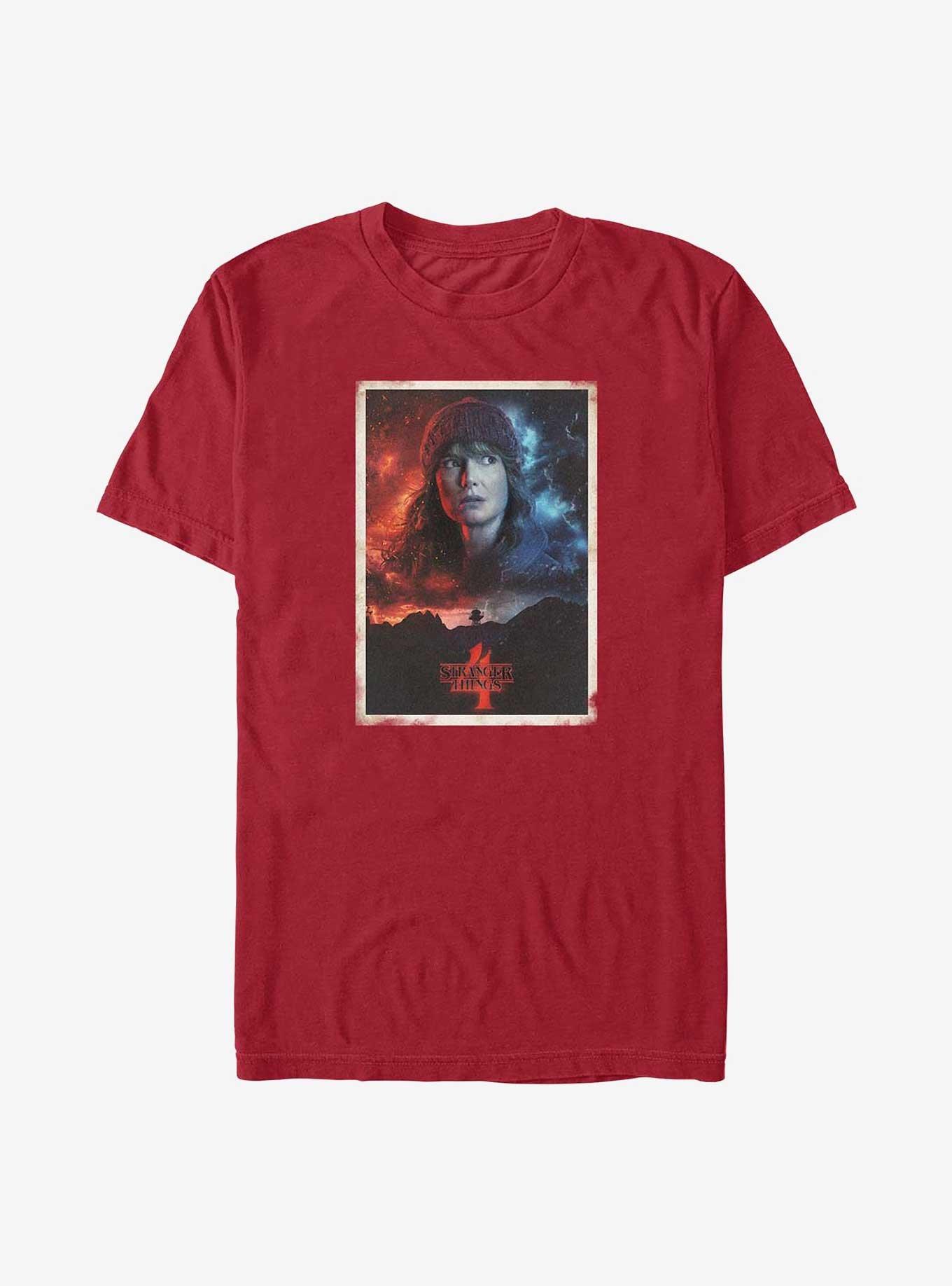 Stranger Things Joyce Poster T-Shirt, CARDINAL, hi-res