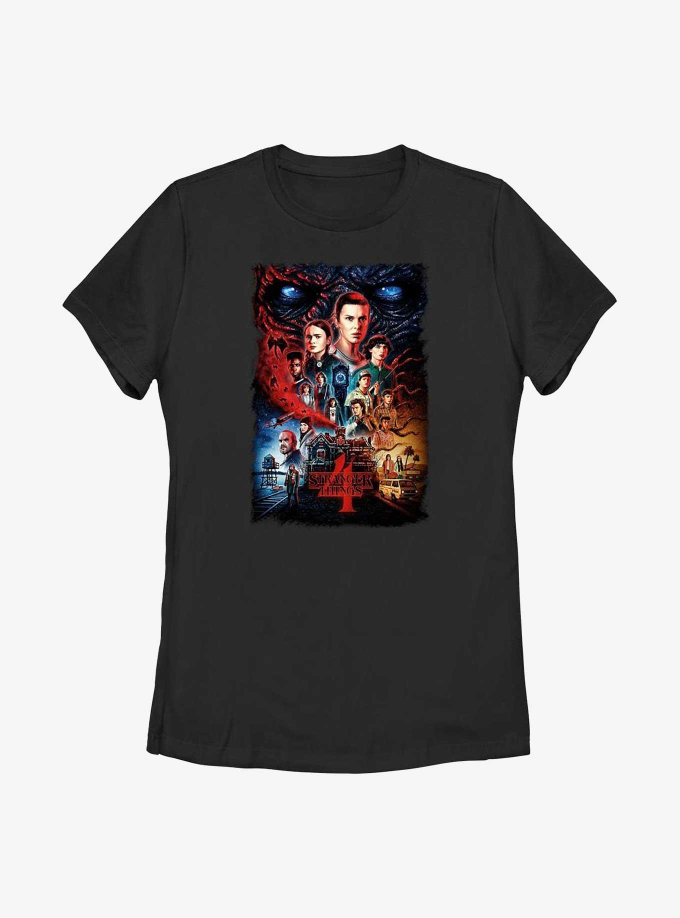 Stranger Things Stranger Things Poster Womens T-Shirt, , hi-res