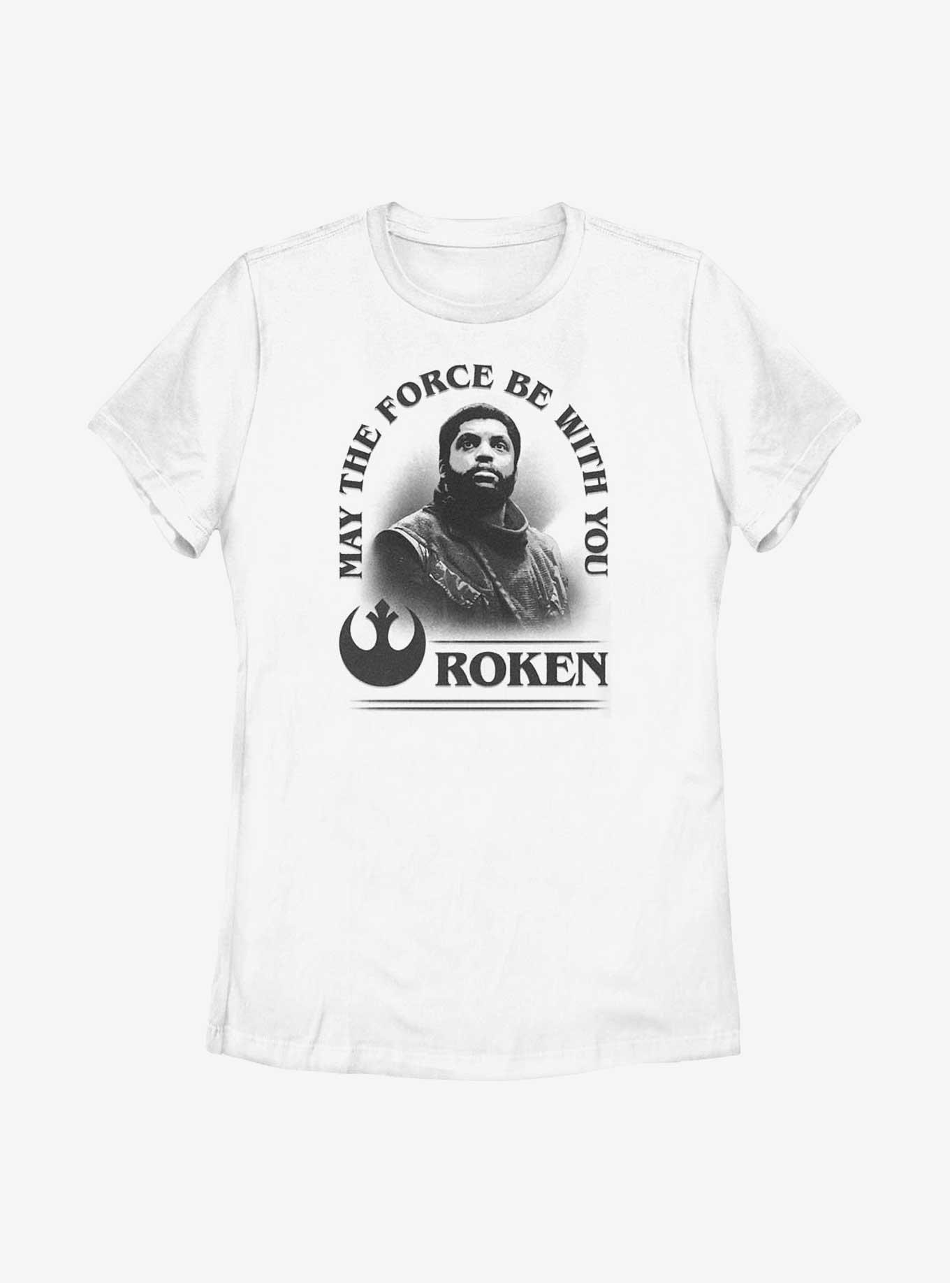Star Wars Obi-Wan Kenobi Roken May The Force Be With You Womens T-Shirt, , hi-res