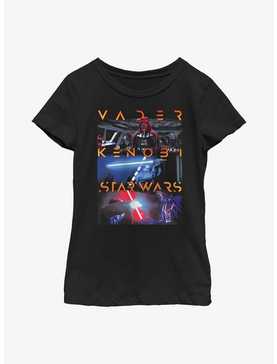 Star Wars Obi-Wan Kenobi Vader Duel Youth Girls T-Shirt, , hi-res