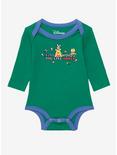 Our Universe Disney Winnie the Pooh & Piglet Infant One-Piece - BoxLunch Exclusive, GRASS GREEN, hi-res