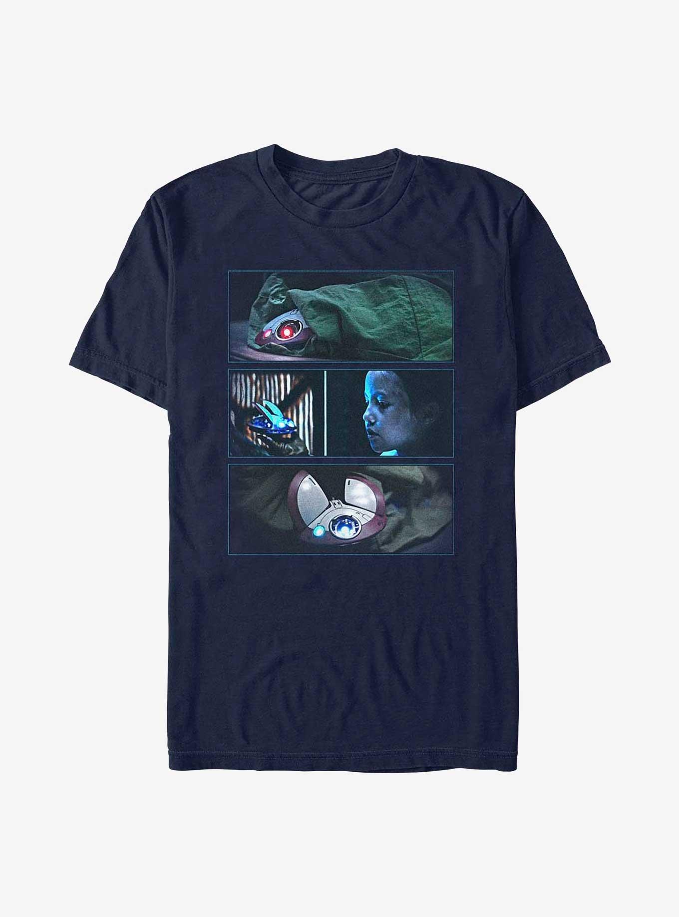 Star Wars Obi-Wan Kenobi Young Leia and Lola T-Shirt, NAVY, hi-res