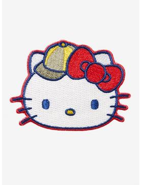Hello Kitty Hat Patch, , hi-res
