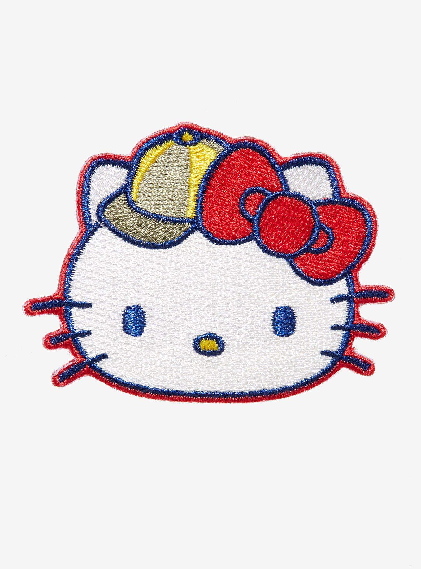 Hello Kitty Hat Patch, , hi-res