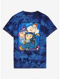 Coraline Group Portrait Tie-Dye Women’s T-Shirt - BoxLunch Exclusive, MULTI, hi-res