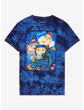 Coraline Group Portrait Tie-Dye Women’s T-Shirt - BoxLunch Exclusive, , hi-res