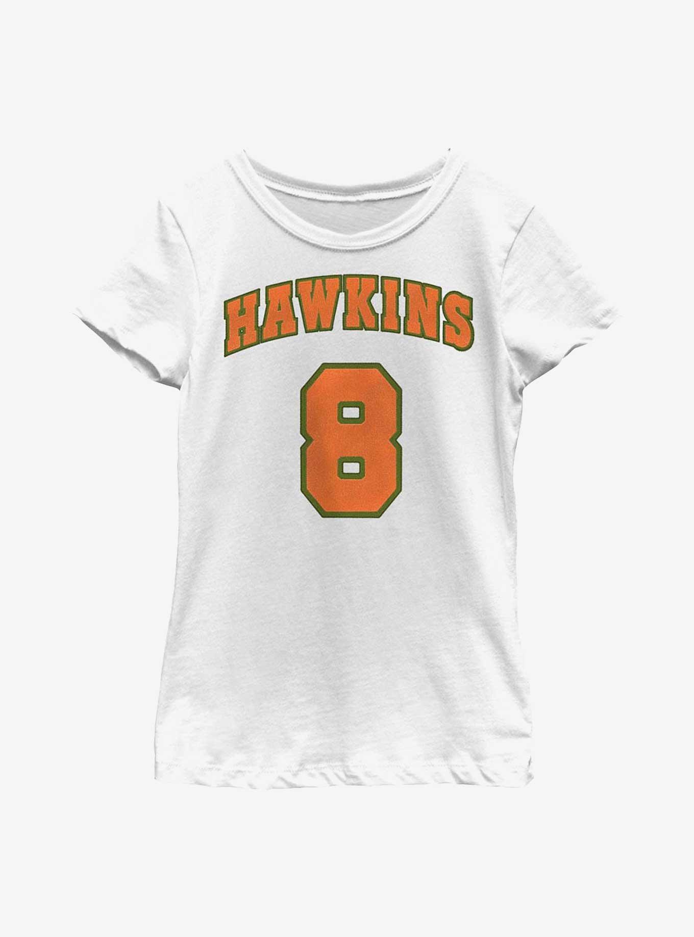 Stranger Things Hawkins Eight LucasYouth Girls T-Shirt, , hi-res