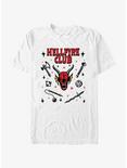 Stranger Things Textbook Hellfire Club T-Shirt, WHITE, hi-res