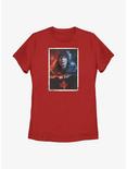 Stranger Things Joyce Poster Womens T-Shirt, RED, hi-res
