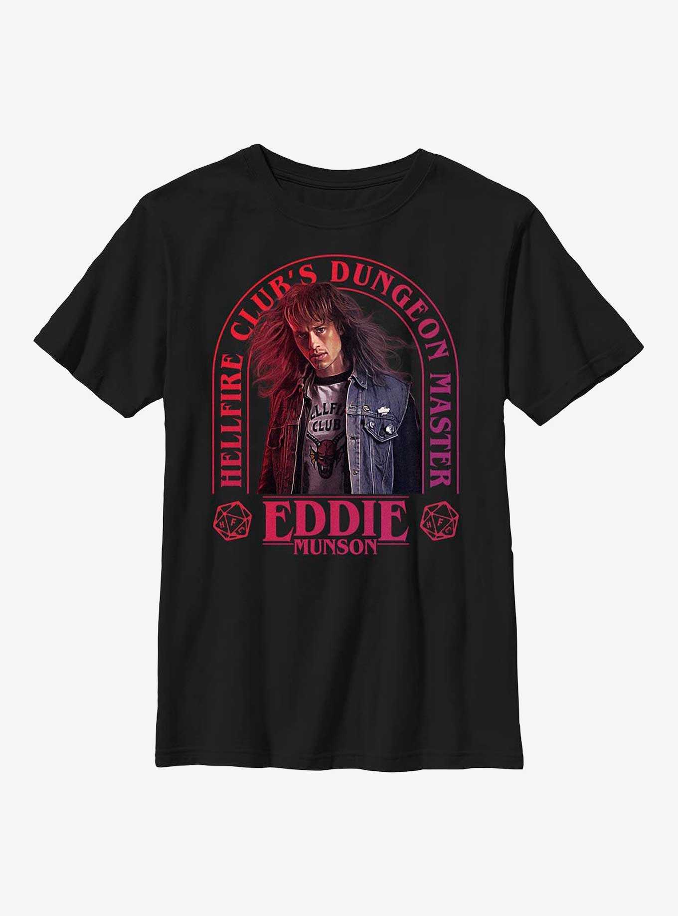 Stranger Things Dungeon Master Eddie Munson Youth T-Shirt, , hi-res