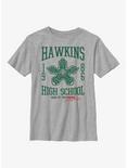 Stranger Things Hawkins High Demogorgons Youth T-Shirt, ATH HTR, hi-res