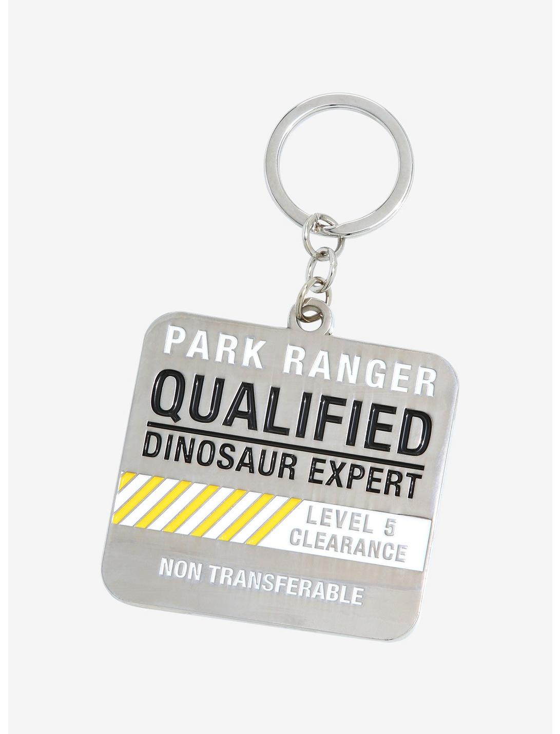 Jurassic Park Ranger Key Chain, , hi-res