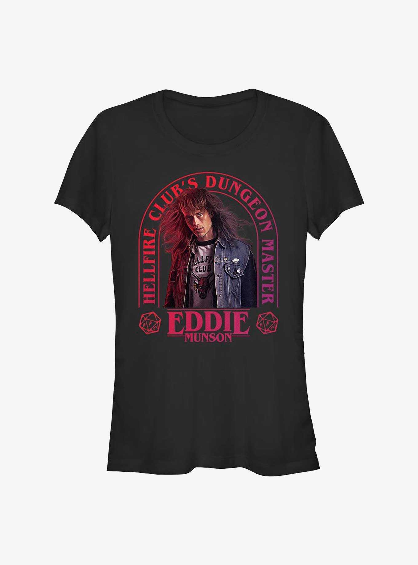 Stranger Things Dungeon Master Eddie Munson Girls T-Shirt, , hi-res