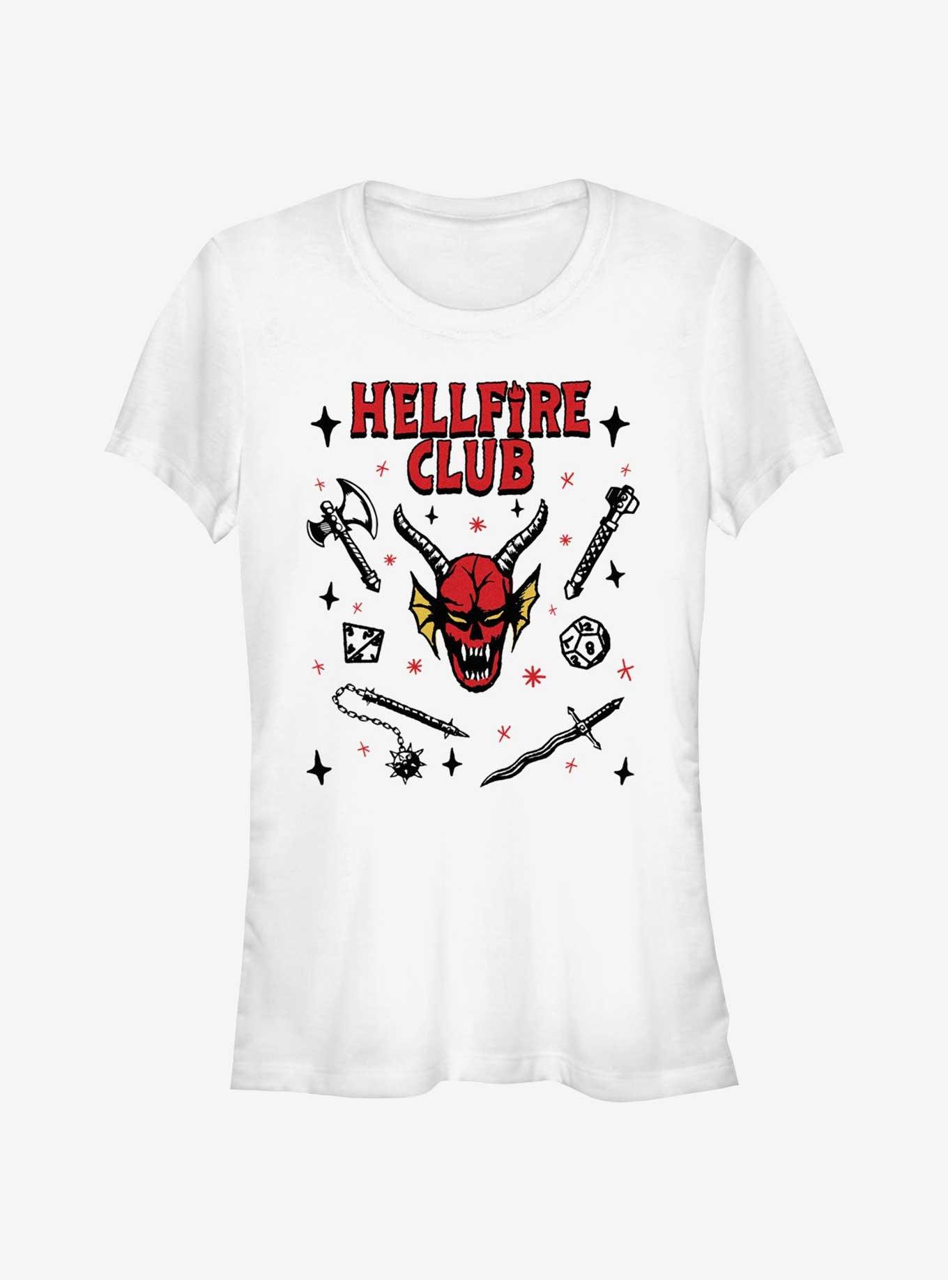 Stranger Things Hellfire Club Girls T-Shirt, , hi-res