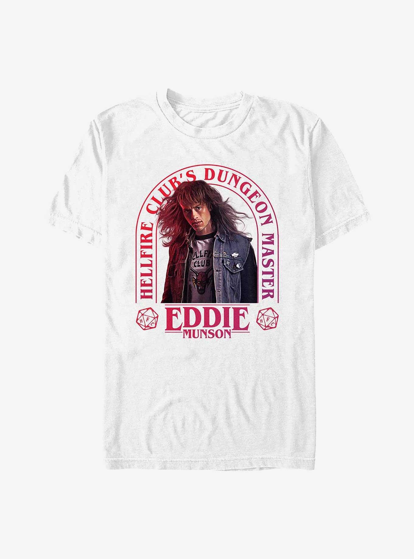 Stranger Things Dungeon Master Eddie Munson T-Shirt, WHITE, hi-res