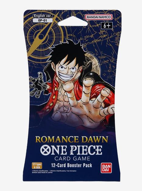 One Piece Romance Dawn Card Game 12-Card Booster Pack | Hot