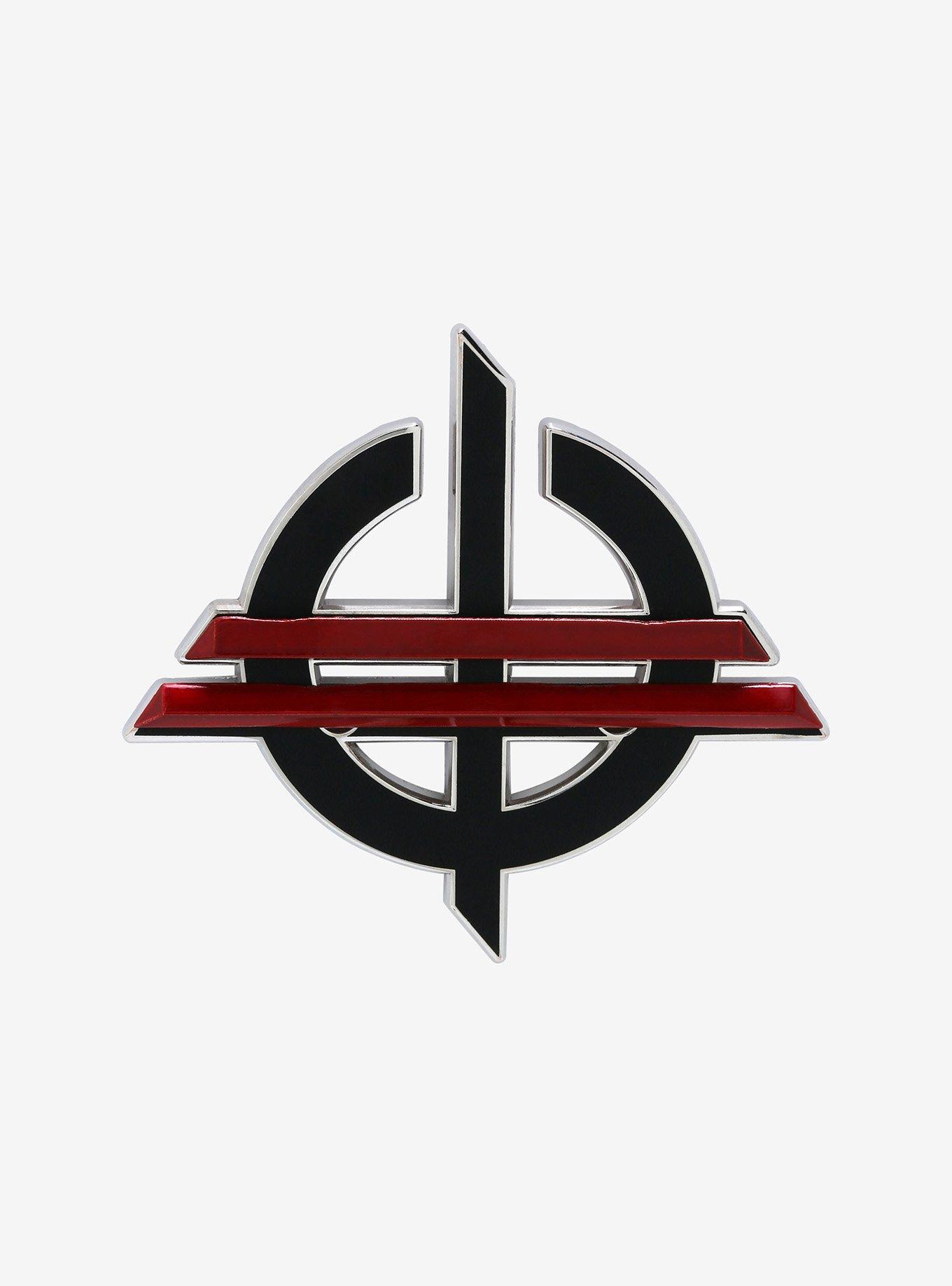 Star Wars Obi-Wan Kenobi Inquisitor Symbol Enamel Pin, , hi-res