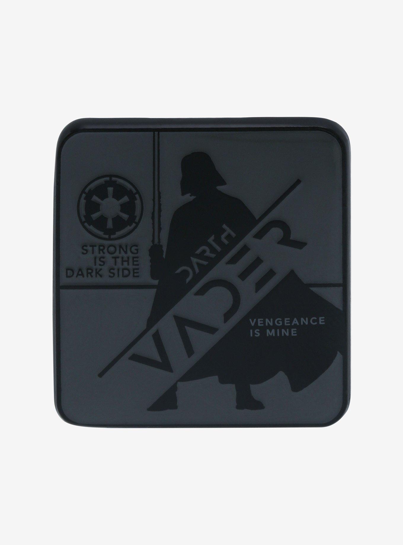 Star Wars Obi-Wan Kenobi Darth Vader Tonal Portrait Enamel Pin, , hi-res