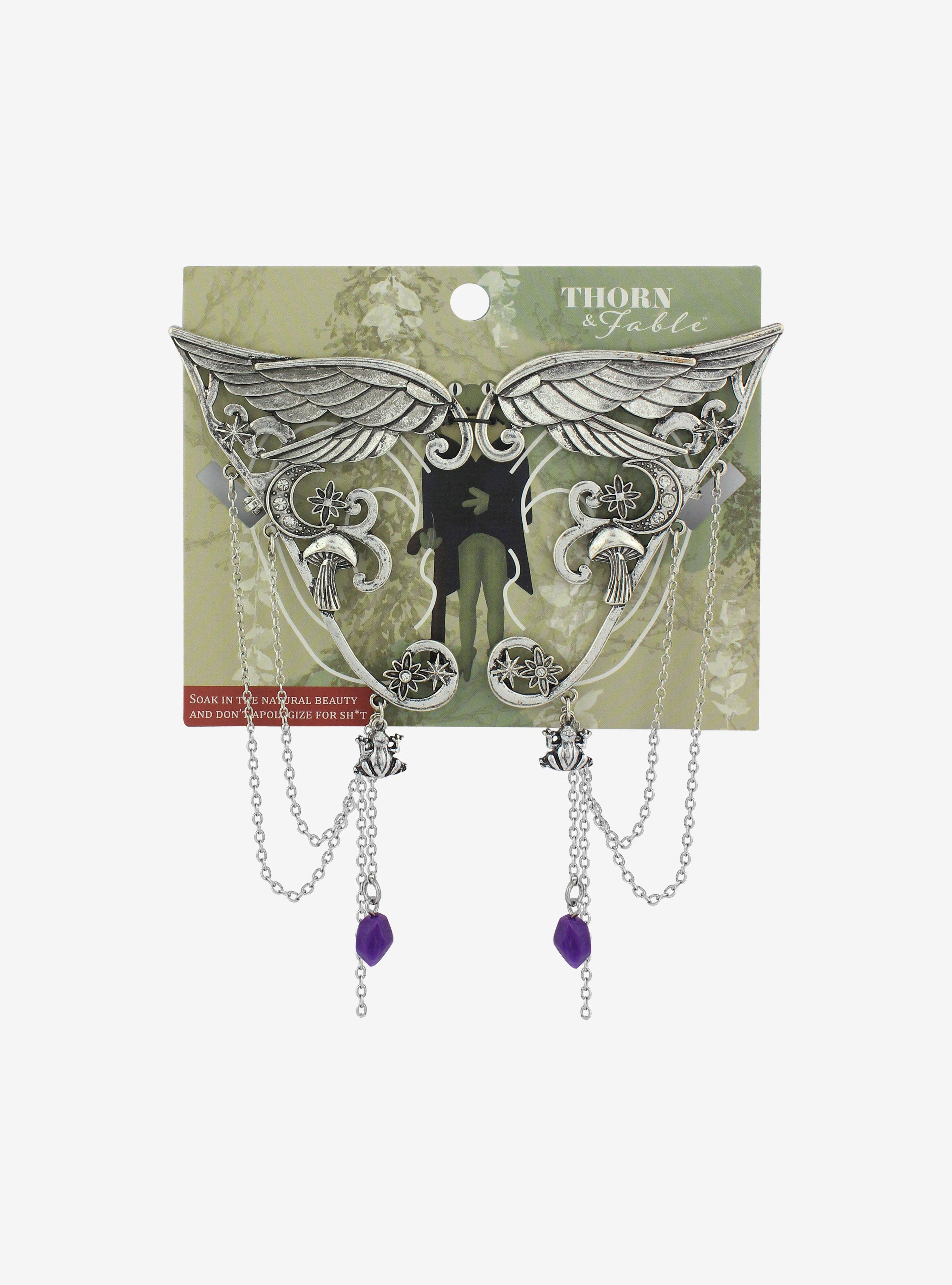 Fairy Wings Ear Cuff Set, , hi-res