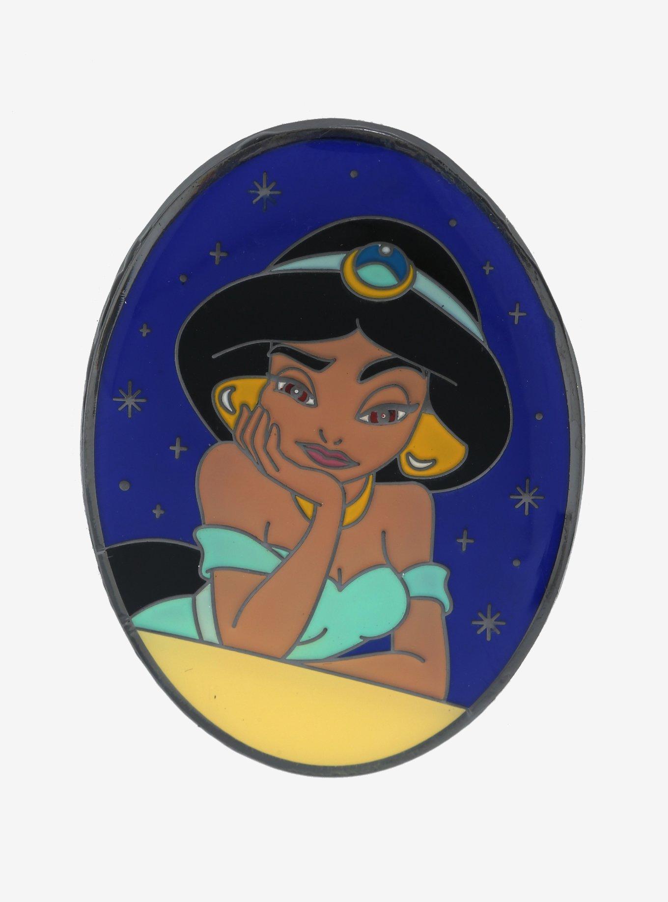 Disney Princess Jasmine Nighttime Enamel Pin - BoxLunch Exclusive, , hi-res