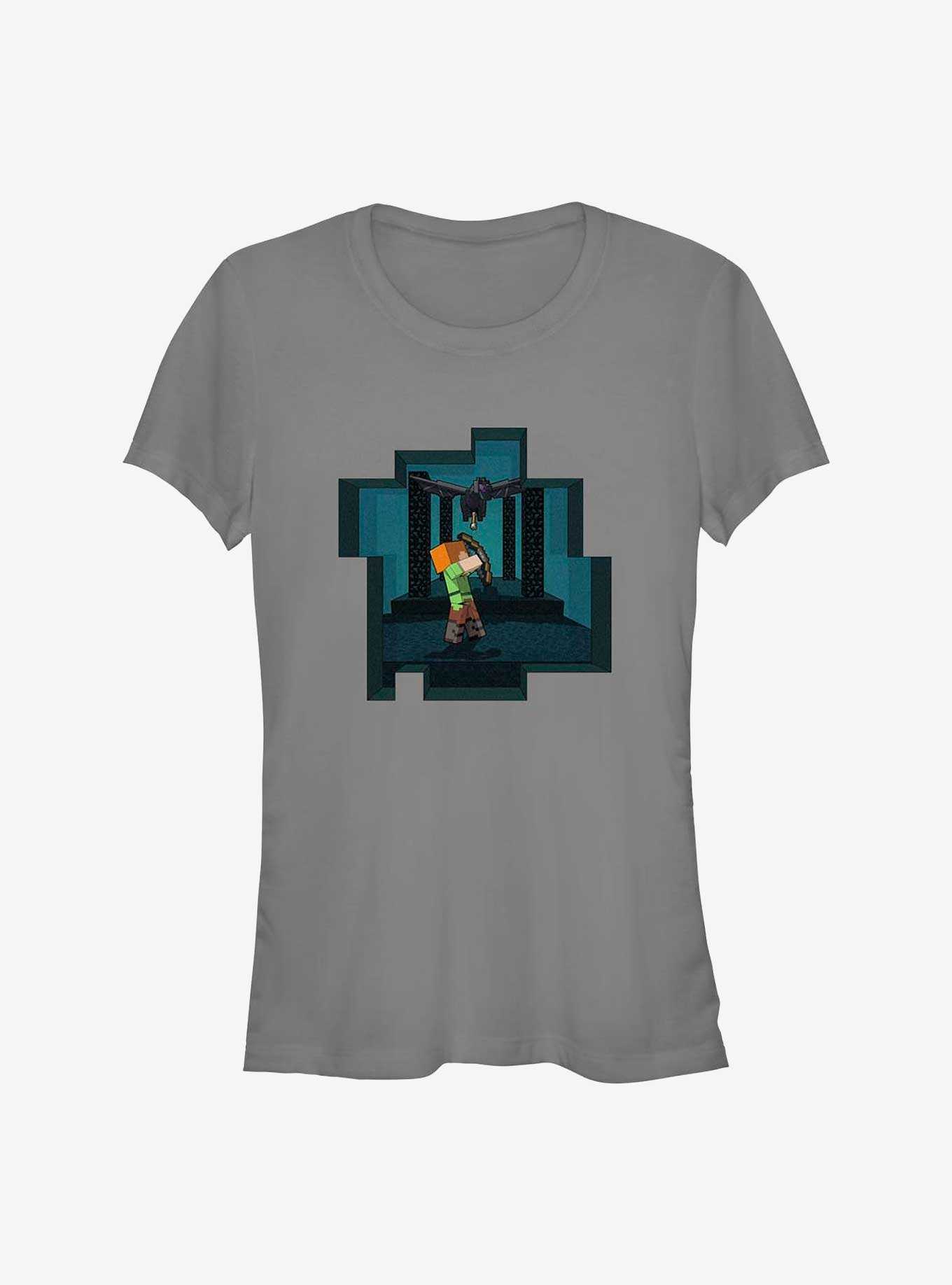 Minecraft Alex Ender Dragon Girls T-Shirt, , hi-res