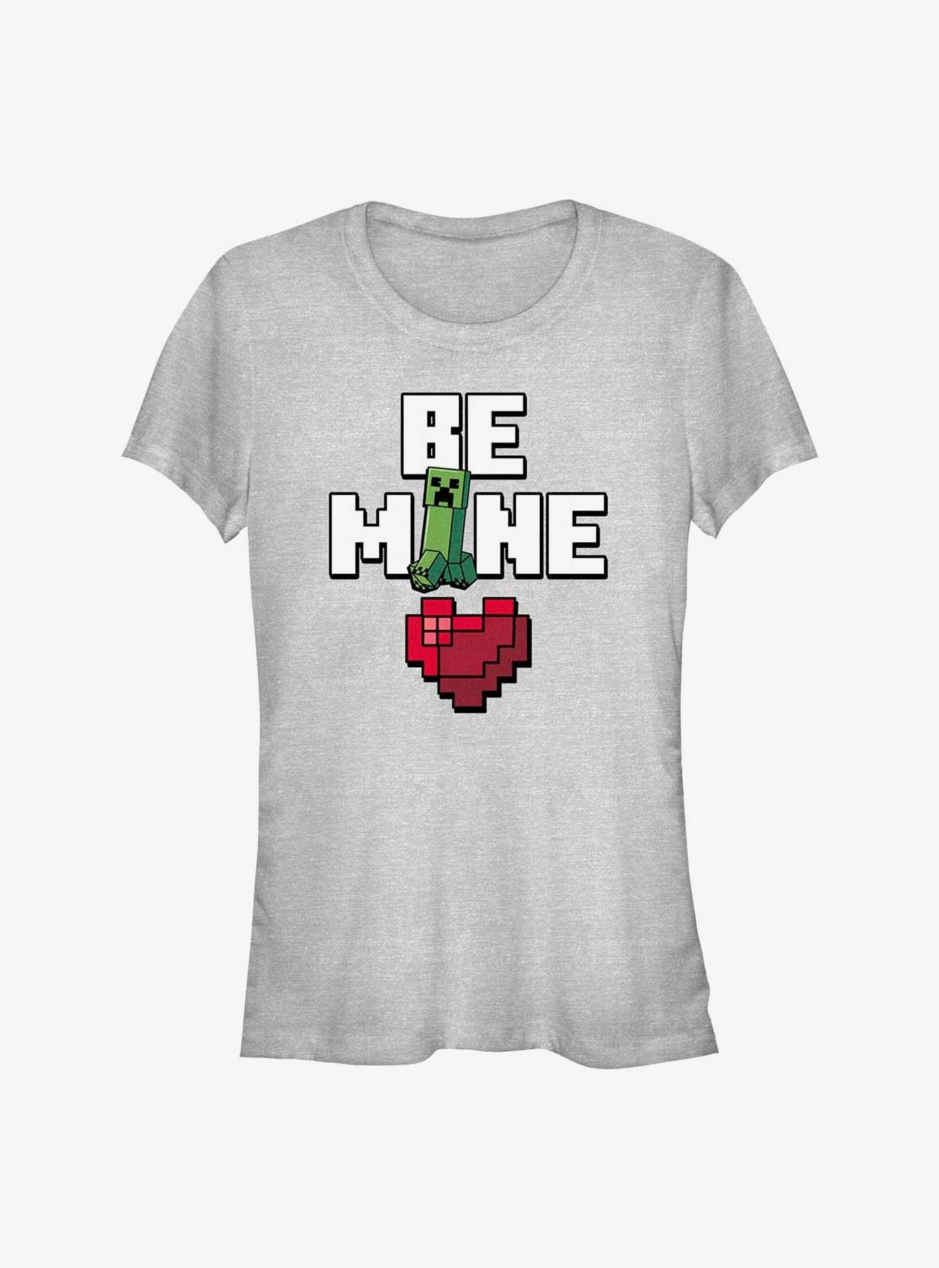 Minecraft Be Mine Girls T-Shirt, , hi-res