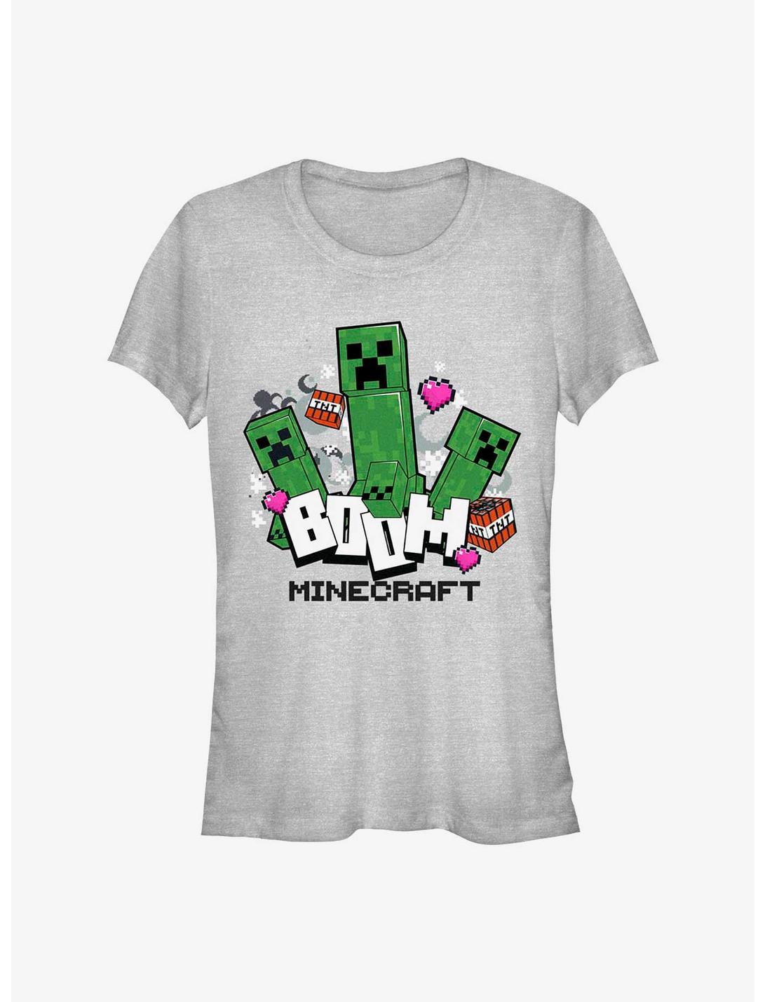 Minecraft Boom Trio Girls T-Shirt, ATH HTR, hi-res