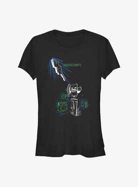 Minecraft Skeleton Shot Girls T-Shirt, , hi-res