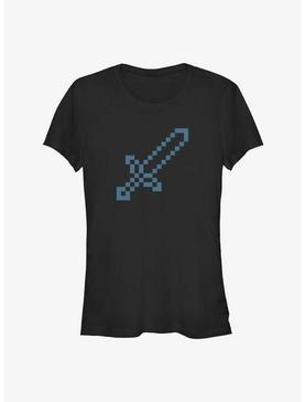 Minecraft Sword Icon Girls T-Shirt, , hi-res