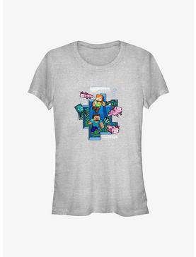Minecraft Underwater Adventure Girls T-Shirt, , hi-res