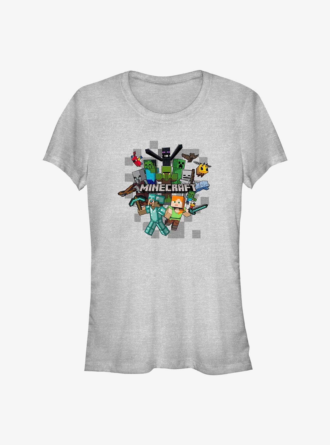 Minecraft Crafty Crew Girls T-Shirt
